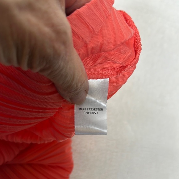 Apt. 9 Coral Sleeveless Pleated Maxi Sundress - Picture 9 of 10